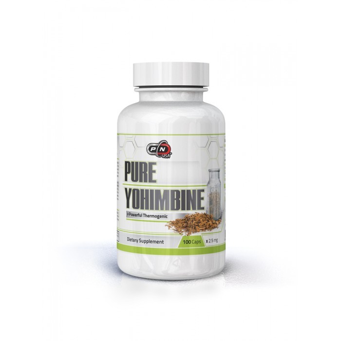 Pure Nutrition - 100% Pure Yohimbine / 100caps.​